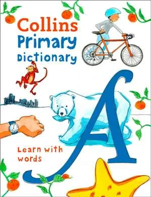 Coperta cărții "Primary Dictionary" de Collins Dictionaries Ilustrat de Maria Herbert-Liew