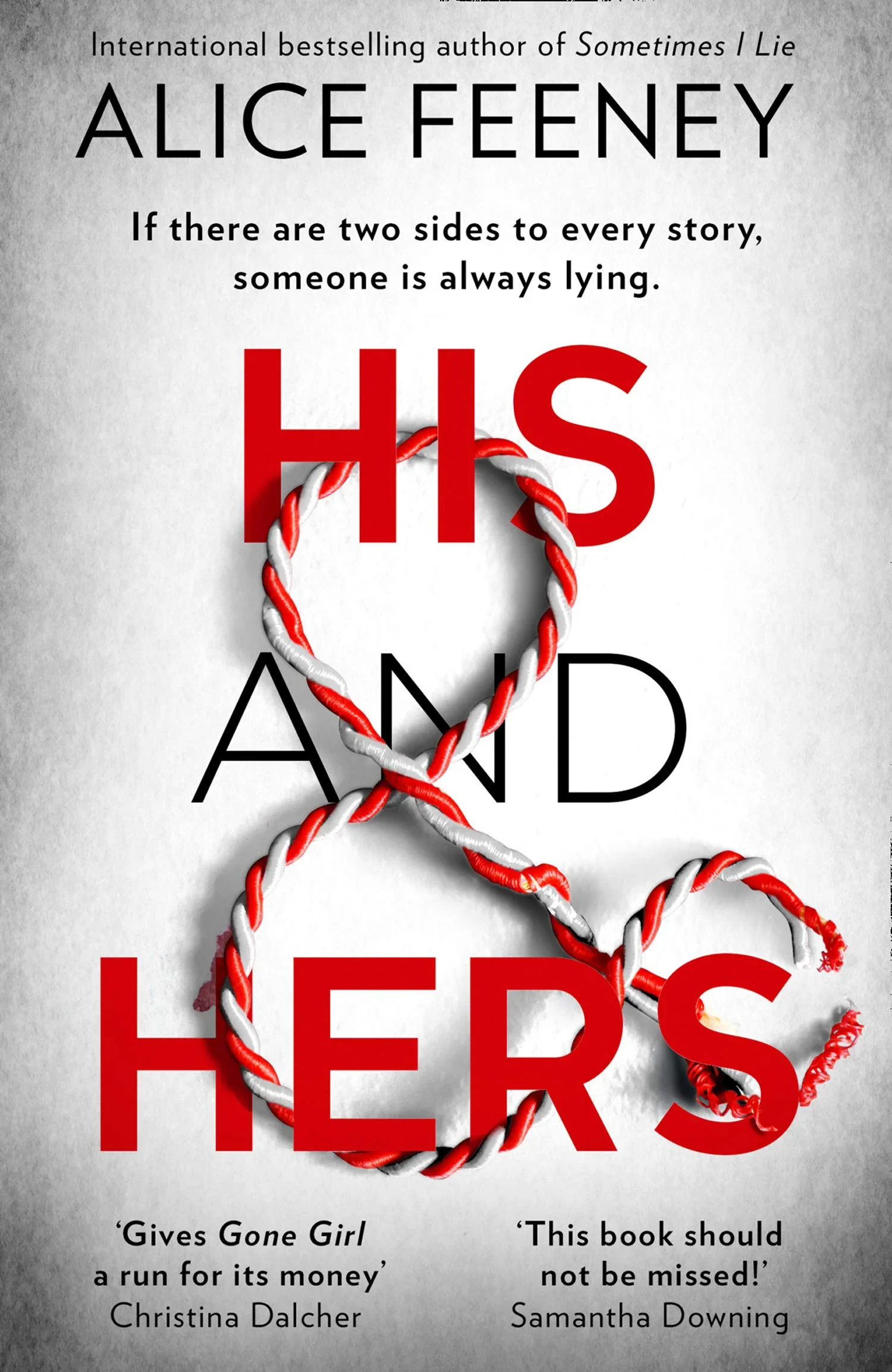 Coperta cărții "His and Hers" de Alice Feeney