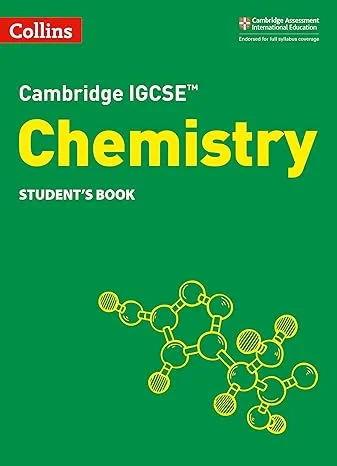 Coperta cărții "Cambridge IGCSE™ Chemistry Student’s Book (Collins Cambridge IGCSE™)" de Chris Sunley, Sam Goodman