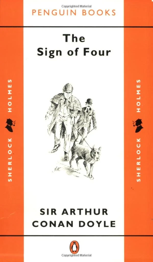 Coperta cărții "Arthur Conan Doyle - The Sign of Four" de Arthur Conan Doyle