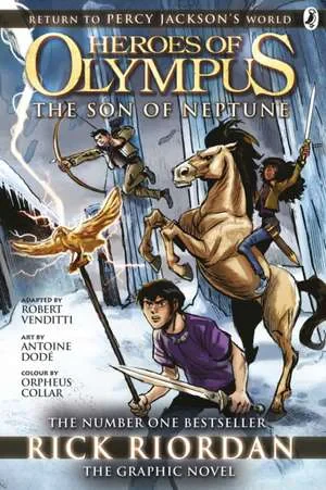 Coperta cărții "The Son of Neptune (Heroes of Olympus Book 2) " de Rick Riordan