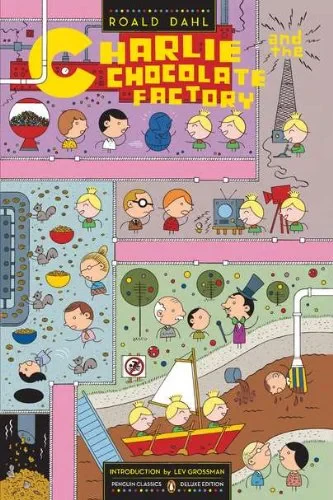 Coperta cărții "Charlie and the Chocolate Factory" de Roald Dahl