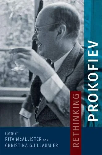 Coperta cărții "Rethinking Prokofiev" de McAllister, Rita; Guillaumier, Christina, Rita, Guillaumier