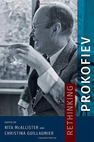 Coperta cărții "Rethinking Prokofiev" de McAllister, Rita; Guillaumier, Christina, Rita, Guillaumier