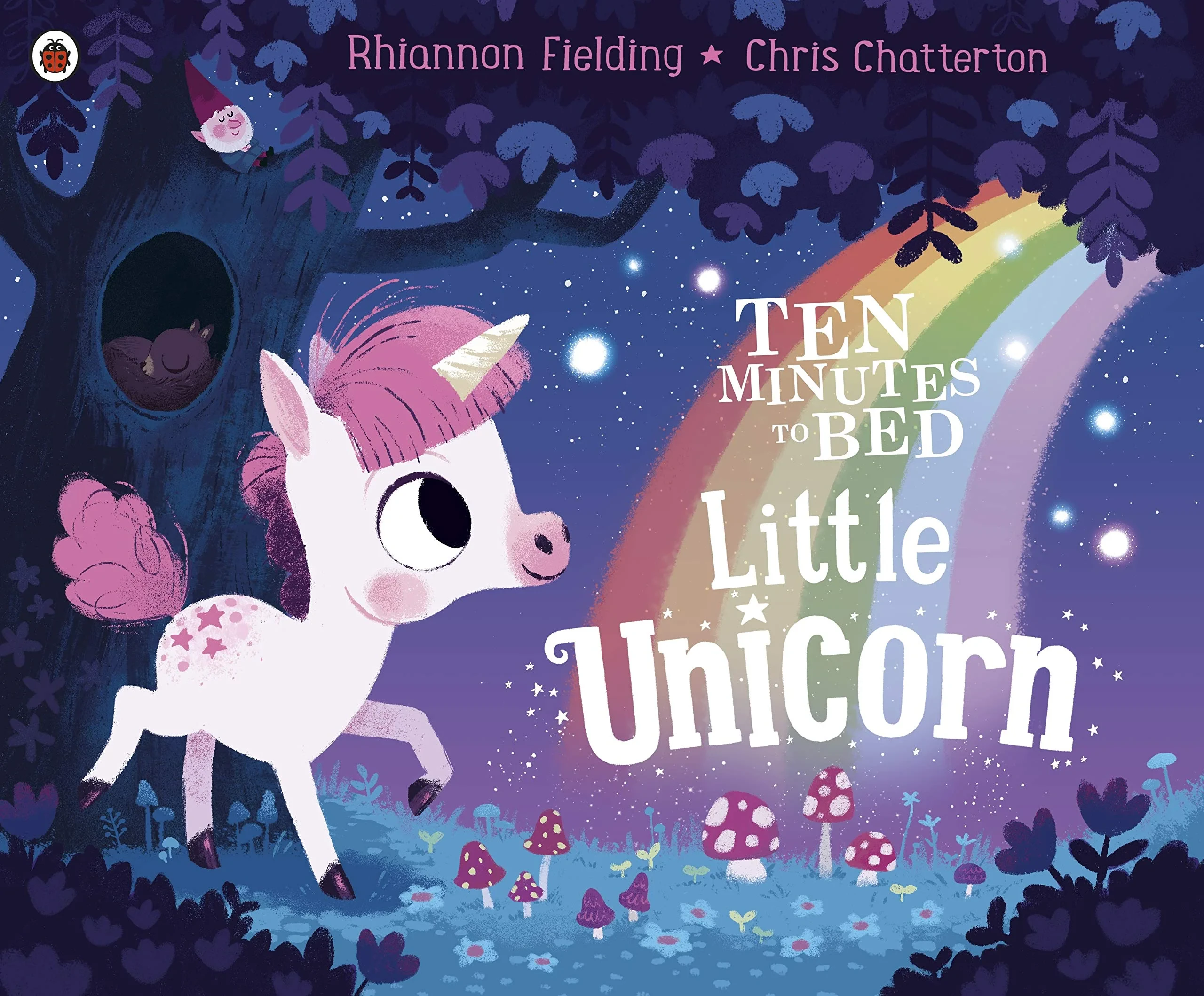 Coperta cărții "Ten Minutes to Bed: Little Unicorn" de Rhiannon Fielding