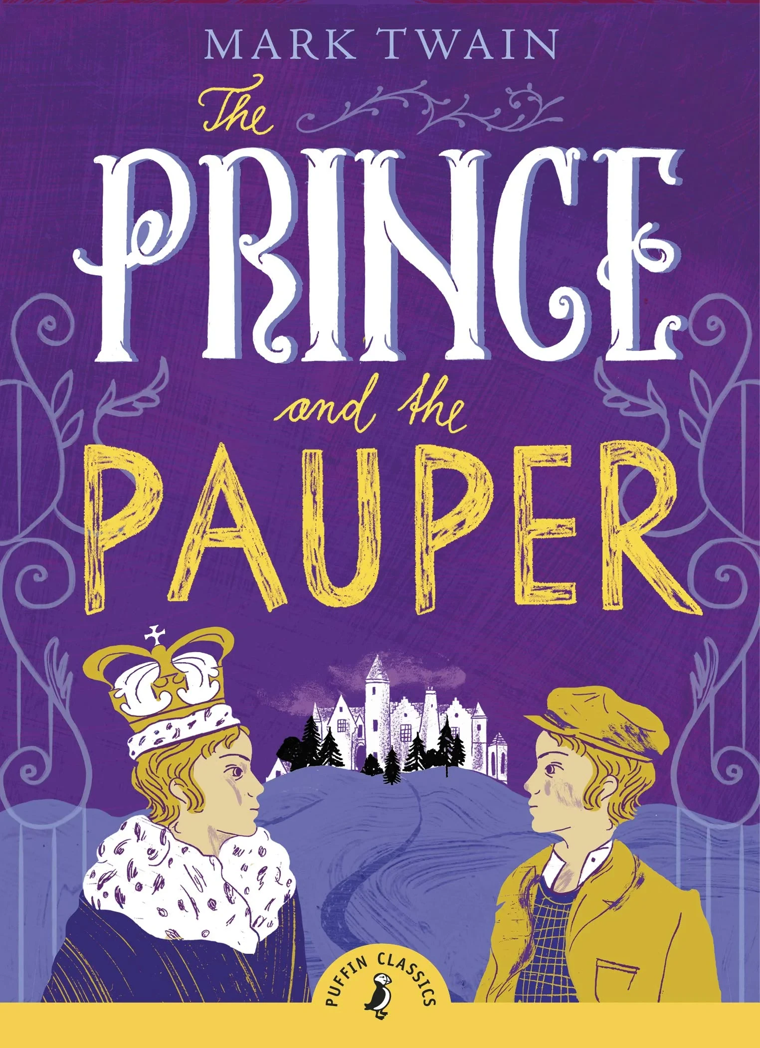 Coperta cărții "The Prince and the Pauper" de Mark Twain