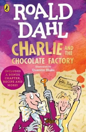 Coperta cărții "Charlie and the Chocolate Factory" de Roald Dahl