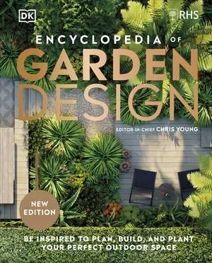 Coperta cărții "RHS Encyclopedia of Garden Design" de DK