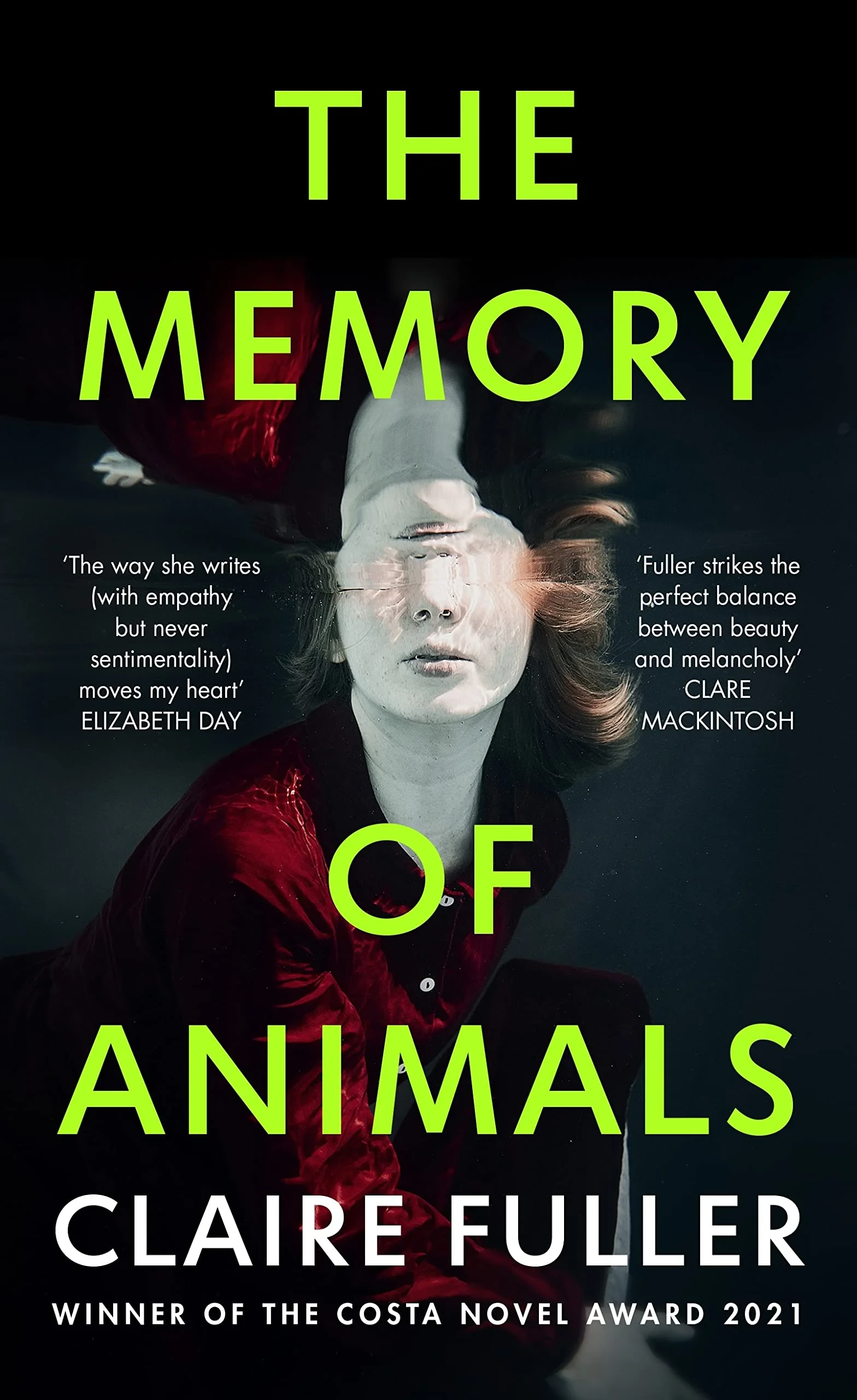 Coperta cărții "The Memory of Animals" de Claire Fuller