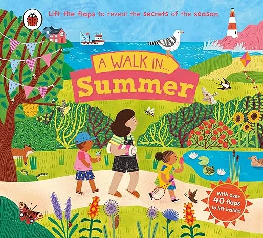 Coperta cărții "A Walk in Summer" de Ladybird
