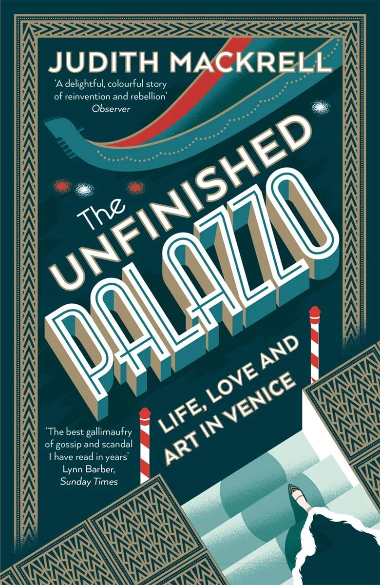 Coperta cărții "The Unfinished Palazzo" de Judith Mackrell
