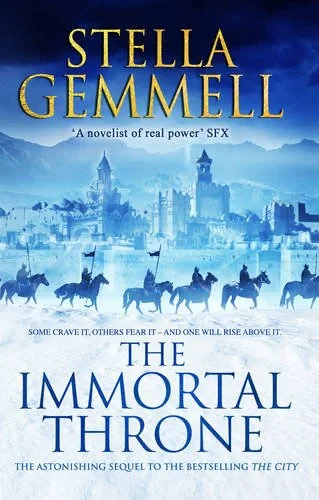 Coperta cărții "The Immortal Throne (City 2)" de Stella Gemmell