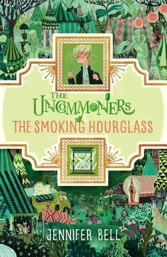 Coperta cărții "The Smoking Hourglass" de Jennifer Bell