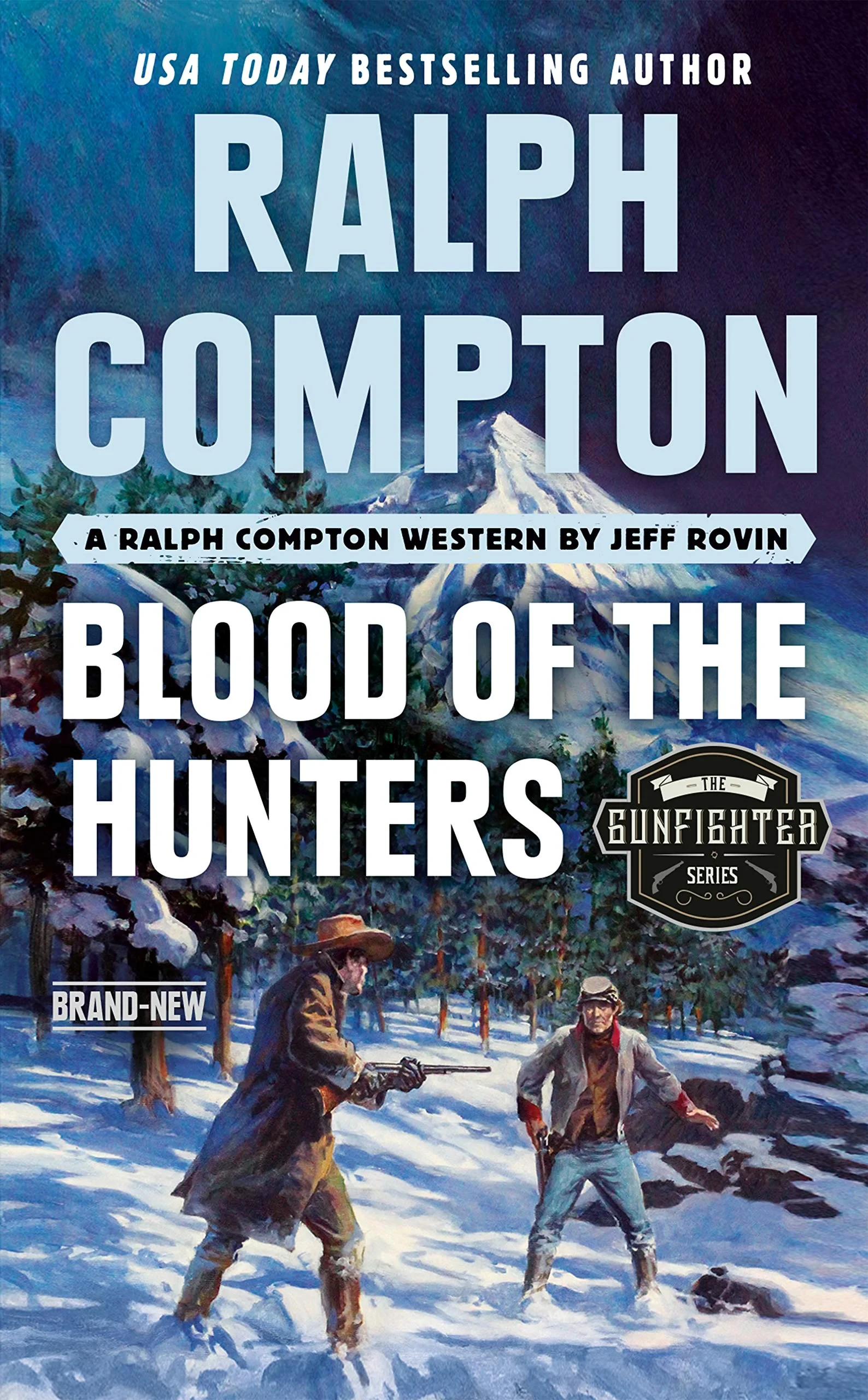 Coperta cărții "Ralph Compton Blood Of The Hunters" de Jeff Rovin, Ralph Compton