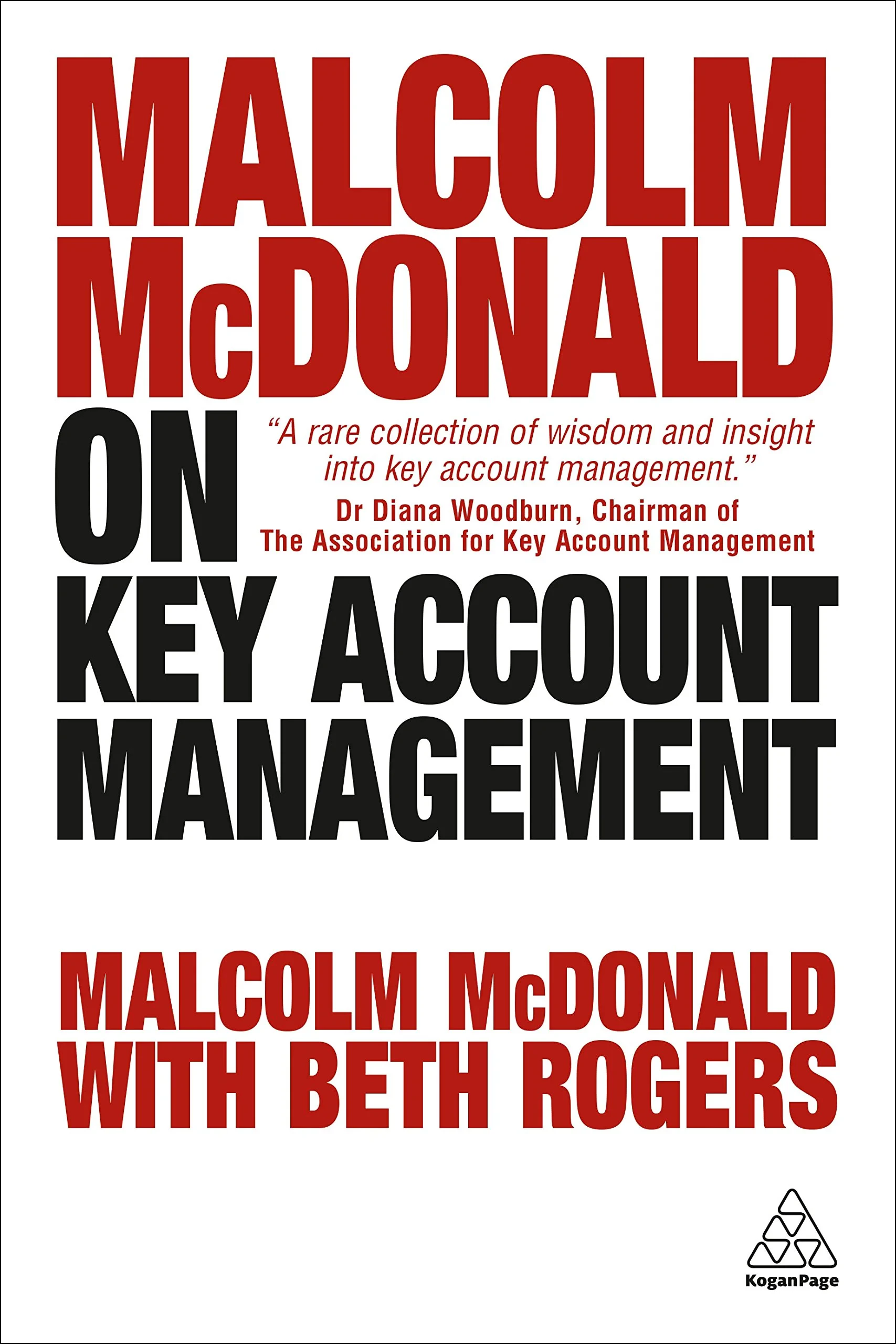 Coperta cărții "Malcolm McDonald on Key Account Management" de Malcolm McDonald, Beth Rogers