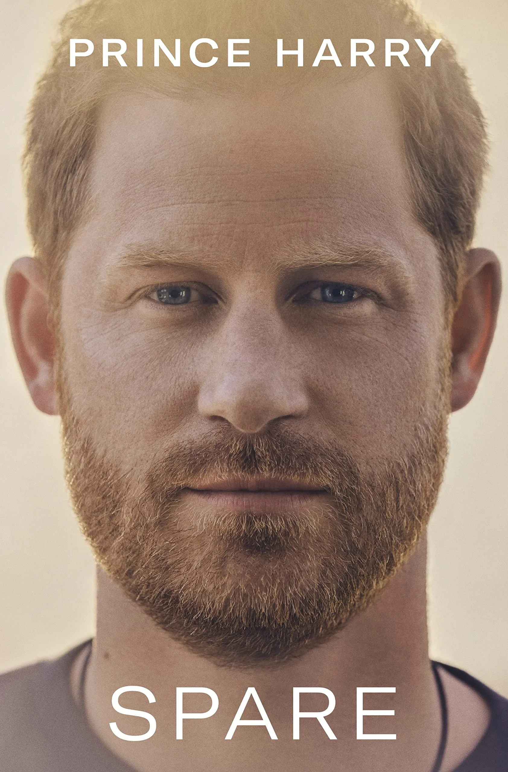 Coperta cărții "Spare: by Prince Harry, The Duke of Sussex" de Prince Harry The Duke of Sussex
