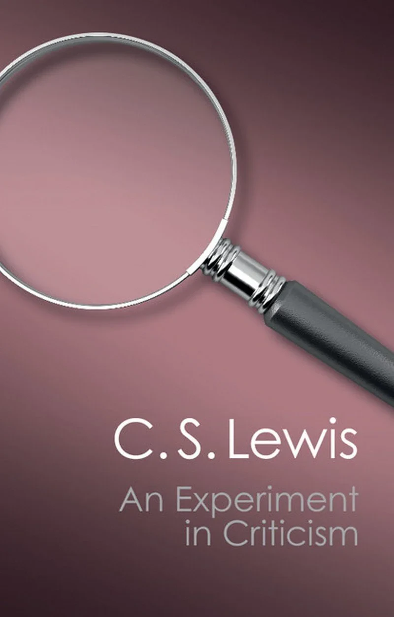 Coperta cărții "An Experiment in Criticism (Canto Classics)" de C. S. Lewis