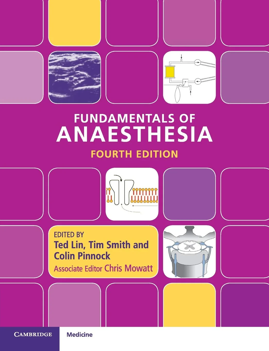 Coperta cărții "Fundamentals of Anaesthesia" de Ted Lin, Tim Smith, Colin Pinnock Chris Mowatt