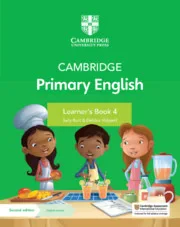 Coperta cărții "Cambridge Primary English Learner's Book 4 with Digital Access (1 Year) 2nd Edition" de Sally Burt, Debbie Ridgard