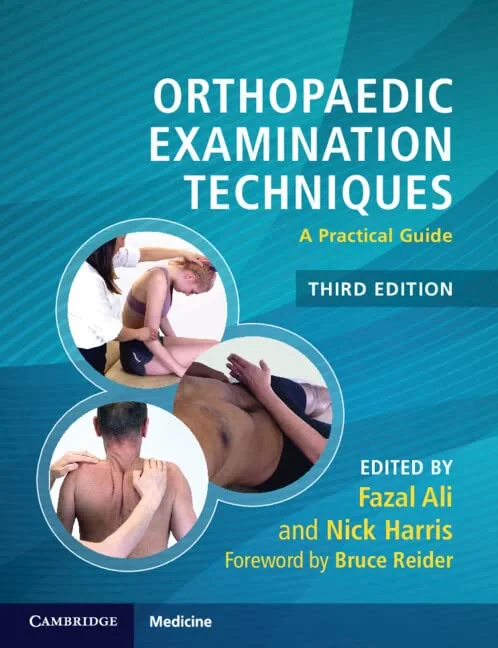 Coperta cărții "Orthopaedic Examination Techniques: A Practical Guide " de Fazal Ali, Nick Harris
