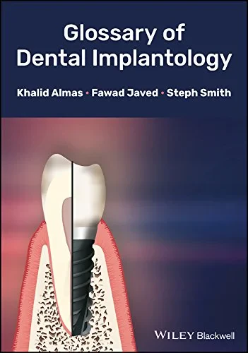 Coperta cărții "Glossary of Dental Implantology " de Fawad Javed, Khalid Almas, Steph Smith