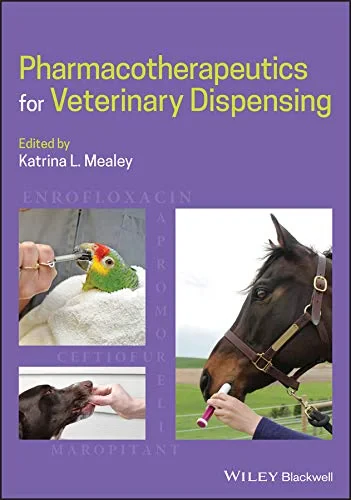 Coperta cărții "Pharmacotherapeutics for Veterinary Dispensing" de Katrina L. Mealey