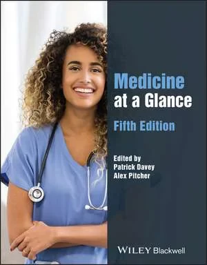 Coperta cărții "Medicine at a Glance" de Patrick Davey, Alex Pitcher