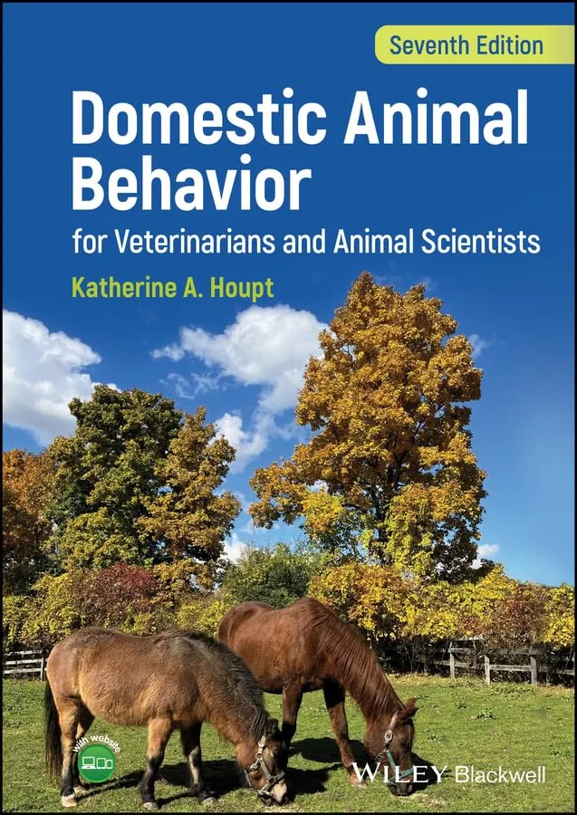 Coperta cărții "Domestic Animal Behavior for Veterinarians and Animal Scientists" de Houpt
