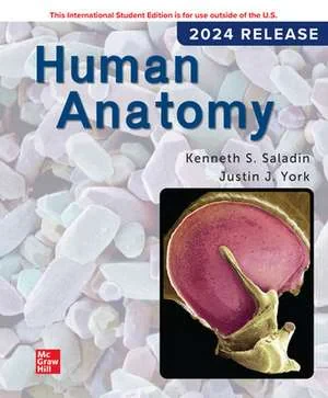 Coperta cărții "Human Anatomy " de Kenneth Saladin