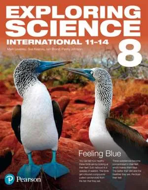 Coperta cărții "Exploring Science International Year 8 Student Book" de Janet Blair