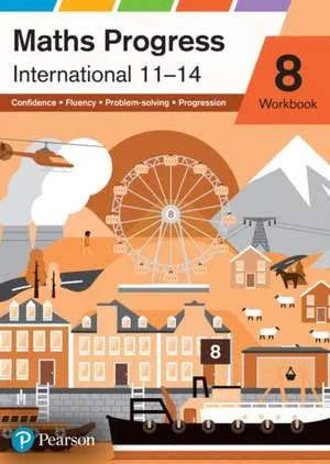 Coperta cărții "Maths Progress International Year 8 Workbook" de Greg Byrd