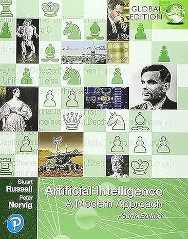 Coperta cărții "Artificial Intelligence: A Modern Approach" de Peter Norvig, Stuart Russel