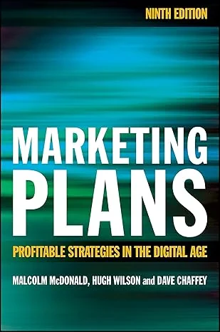 Coperta cărții "Marketing Plans: Profitable Strategies in the Digital Age" de M. McDonald