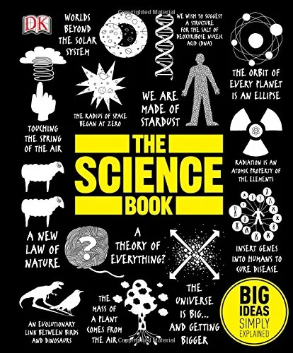 Coperta cărții "The Science Book - Big ideas simply explained" de DK