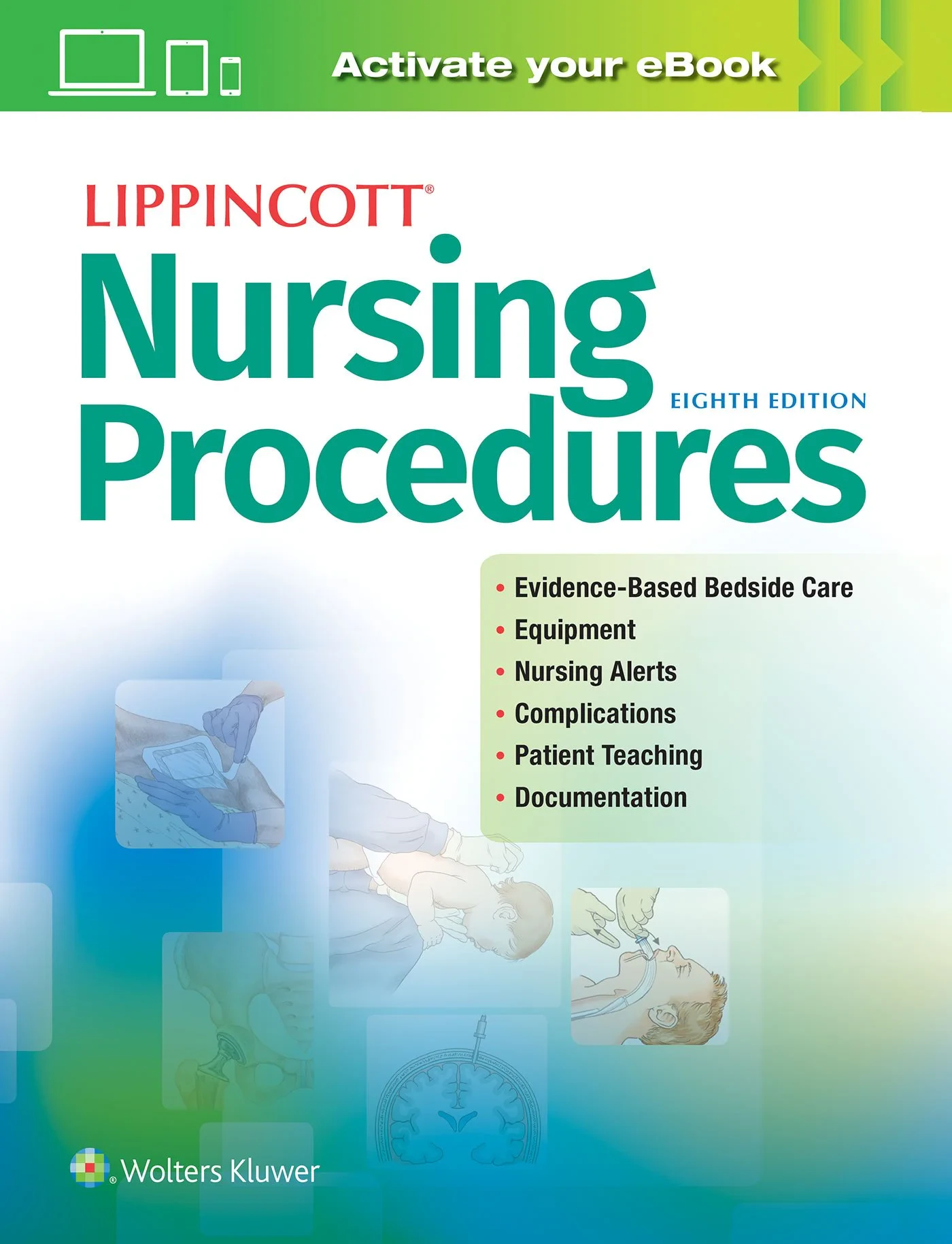 Coperta cărții "Lippincott Nursing Procedures" de Lippincott