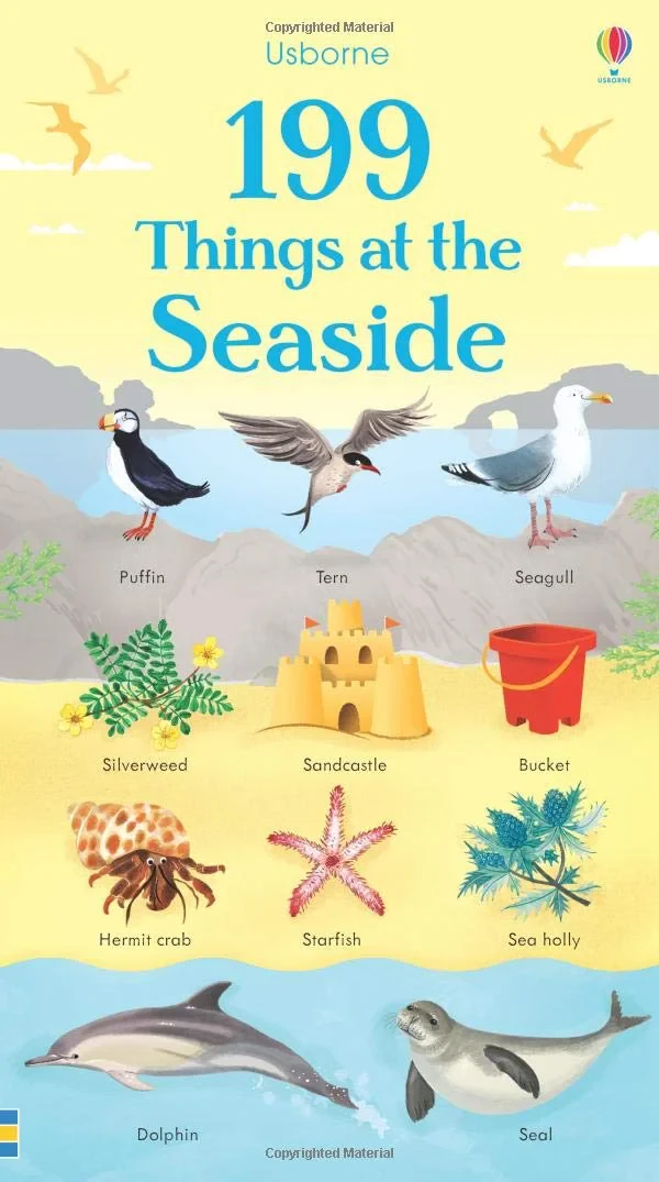 Coperta cărții "199 Things at the Seaside (199 Pictures) " de Holly Bathie