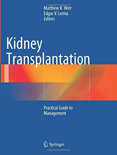 Coperta cărții "Kidney Transplantation" de Matthew R., Lerma, Edgar V., Weir