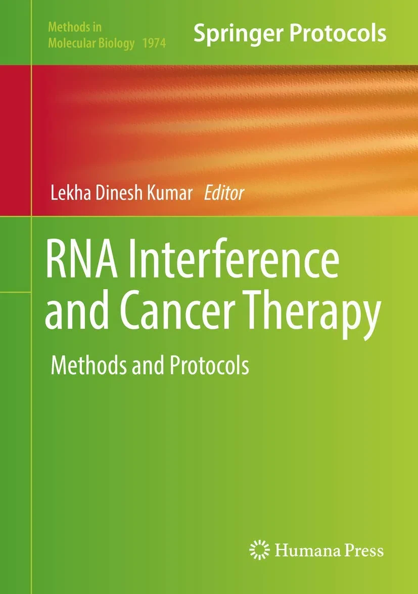 Coperta cărții "RNA Interference and Cancer Therapy. Methods and Protocols" de Dinesh Kumar, Lekha
