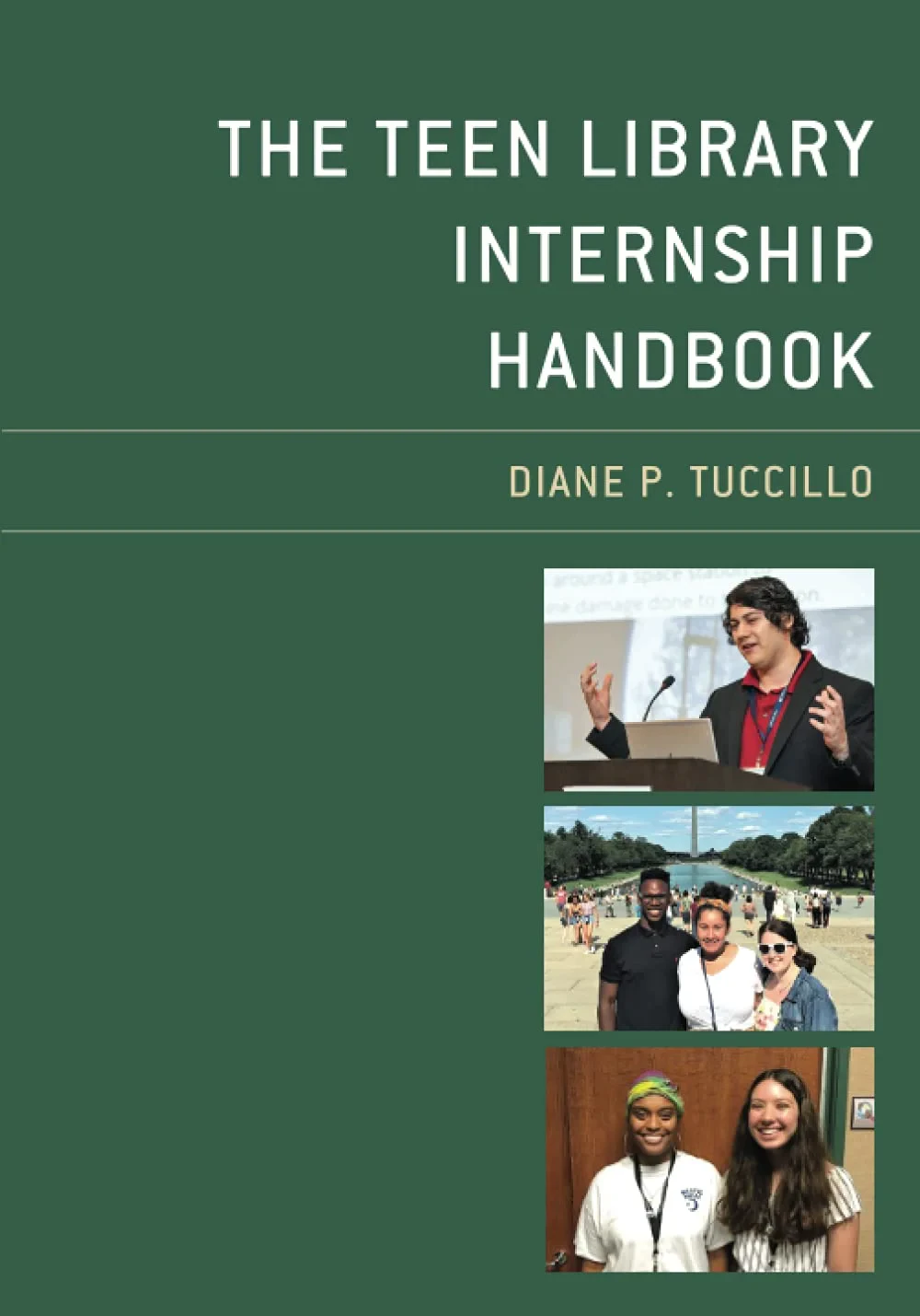 Coperta cărții "The Teen Library Internship Handbook" de Diane Tuccillo
