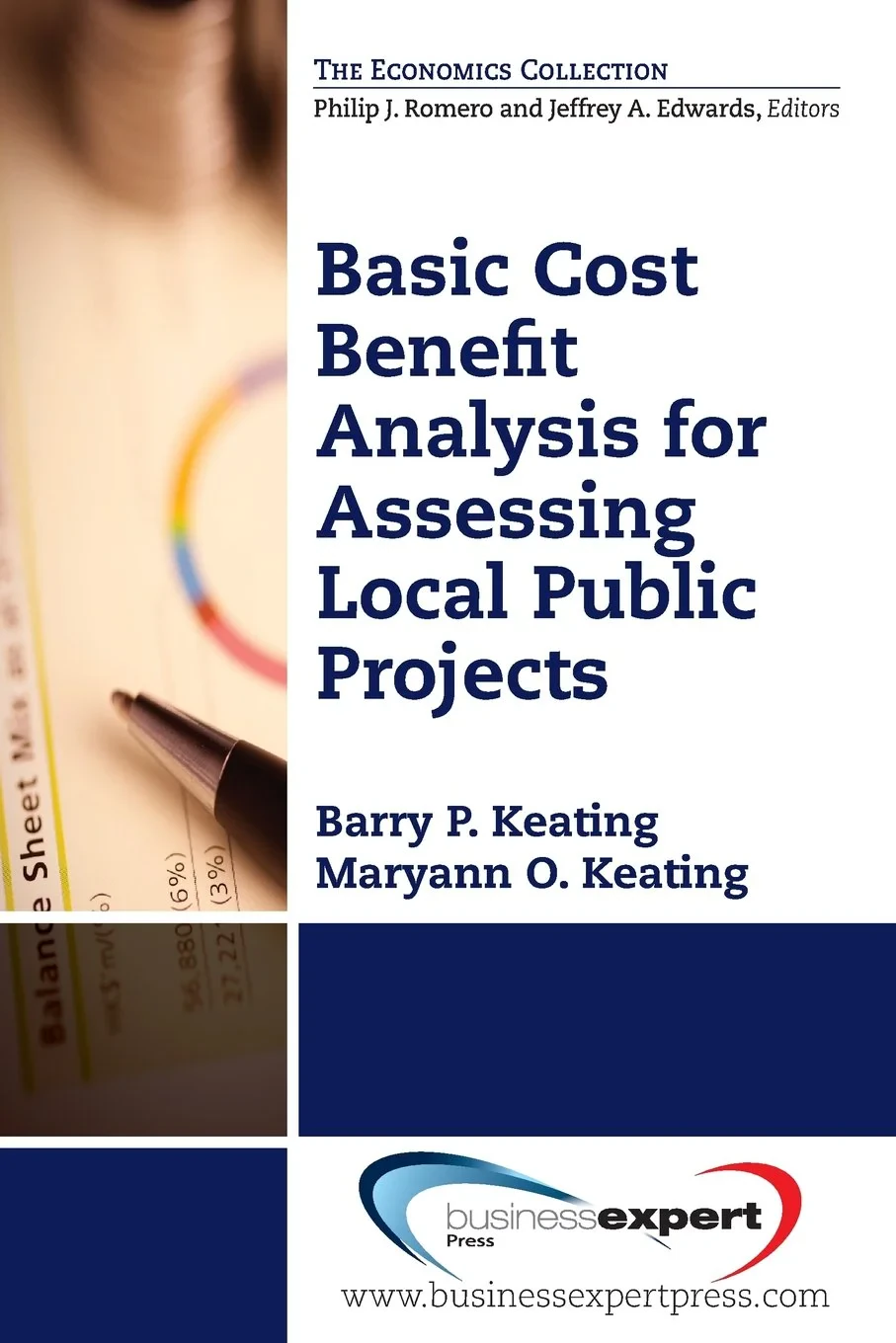 Coperta cărții "Basic Cost Benefit Analysis for Assessing Local Public Projects" de Barry Keating, Maryann O. Keating