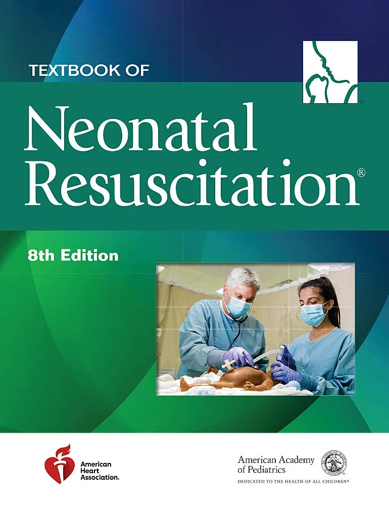 Coperta cărții "Textbook of Neonatal Resuscitation " de Gary M Weiner, Jeanette Zaichkin