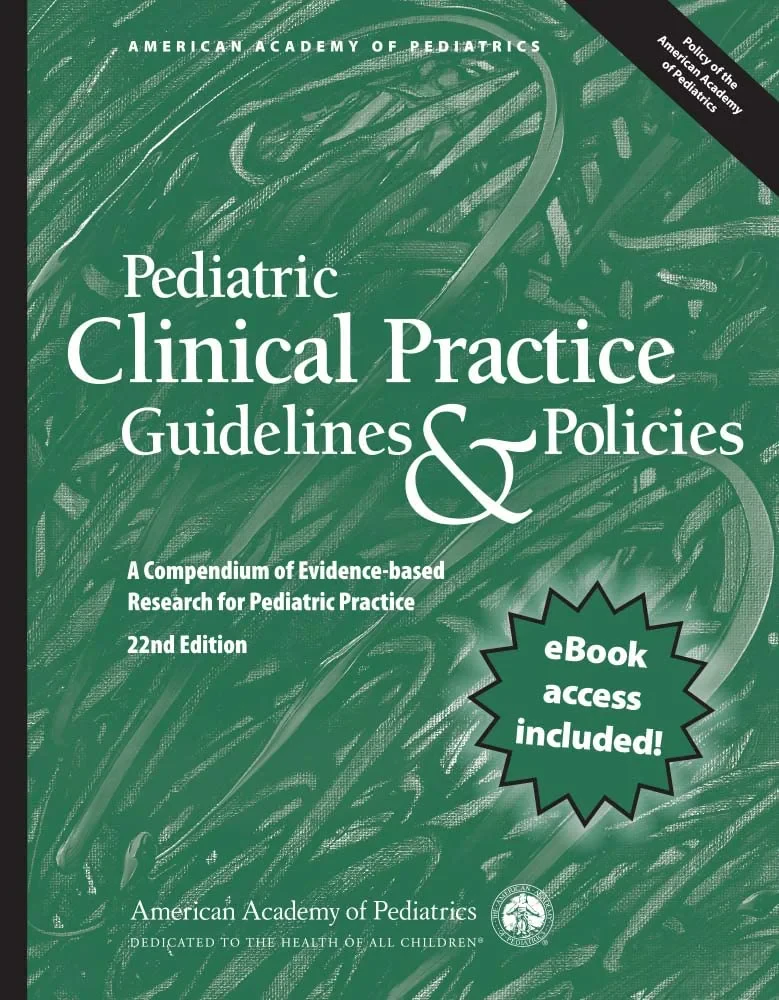 Coperta cărții "Pediatric Clinical Practice Guidelines &amp; Policies" de American Academy of Pediatrics