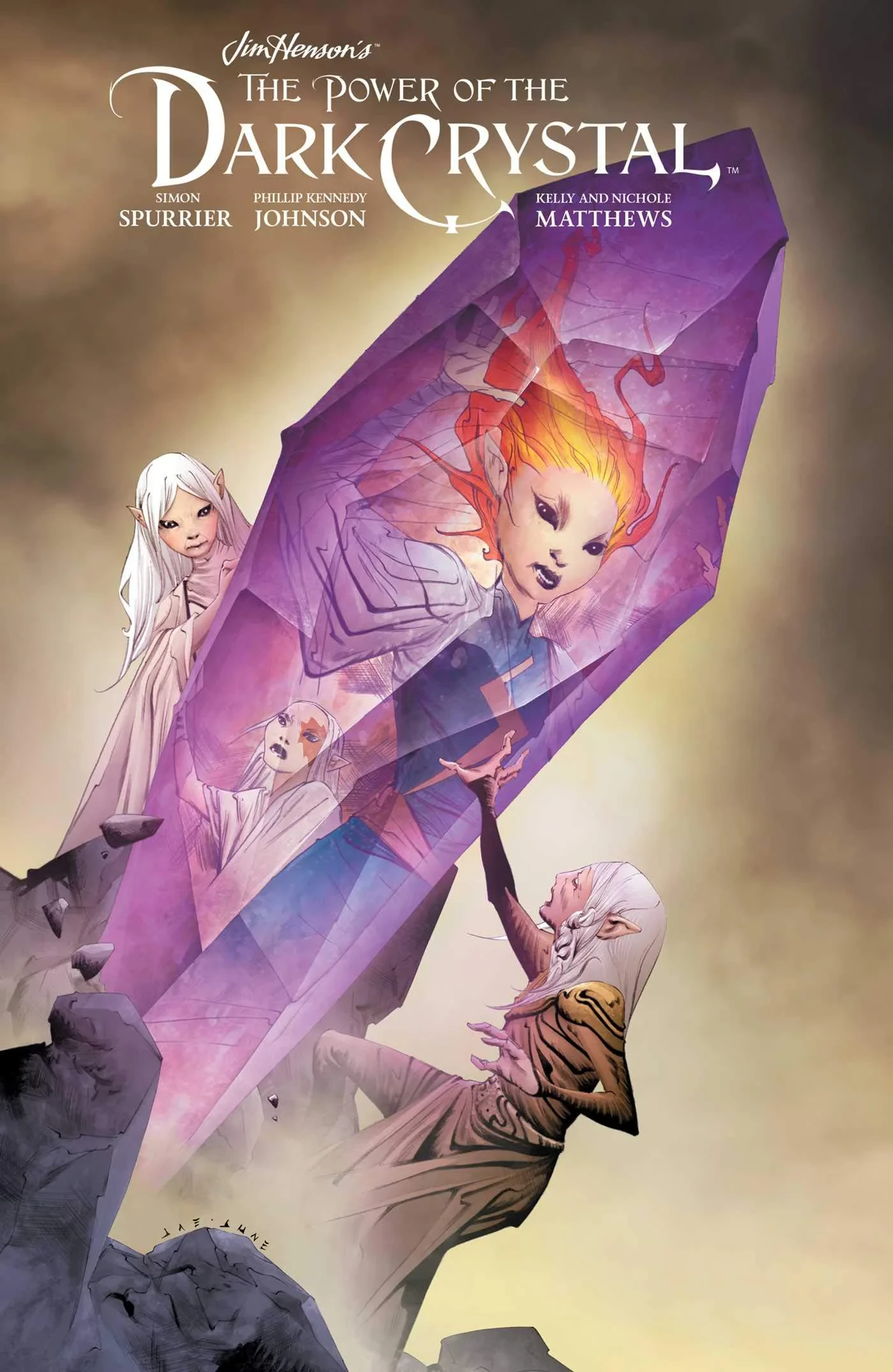 Coperta cărții "Jim Henson's The Power of the Dark Crystal Vol. 3" de Jim Henson