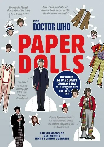 Coperta cărții "Doctor Who Paper Dolls" de Simon Guerrier, Christel Dee, Ben Morris