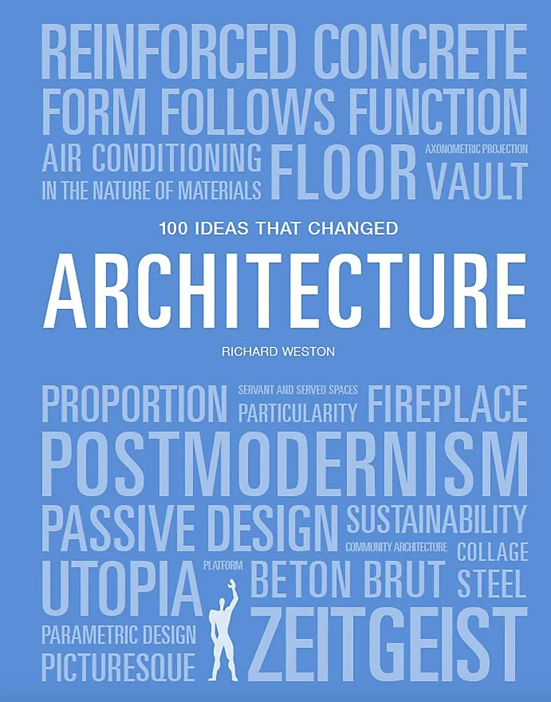 Coperta cărții "100 Ideas that Changed Architecture" de Mary Warner Marien