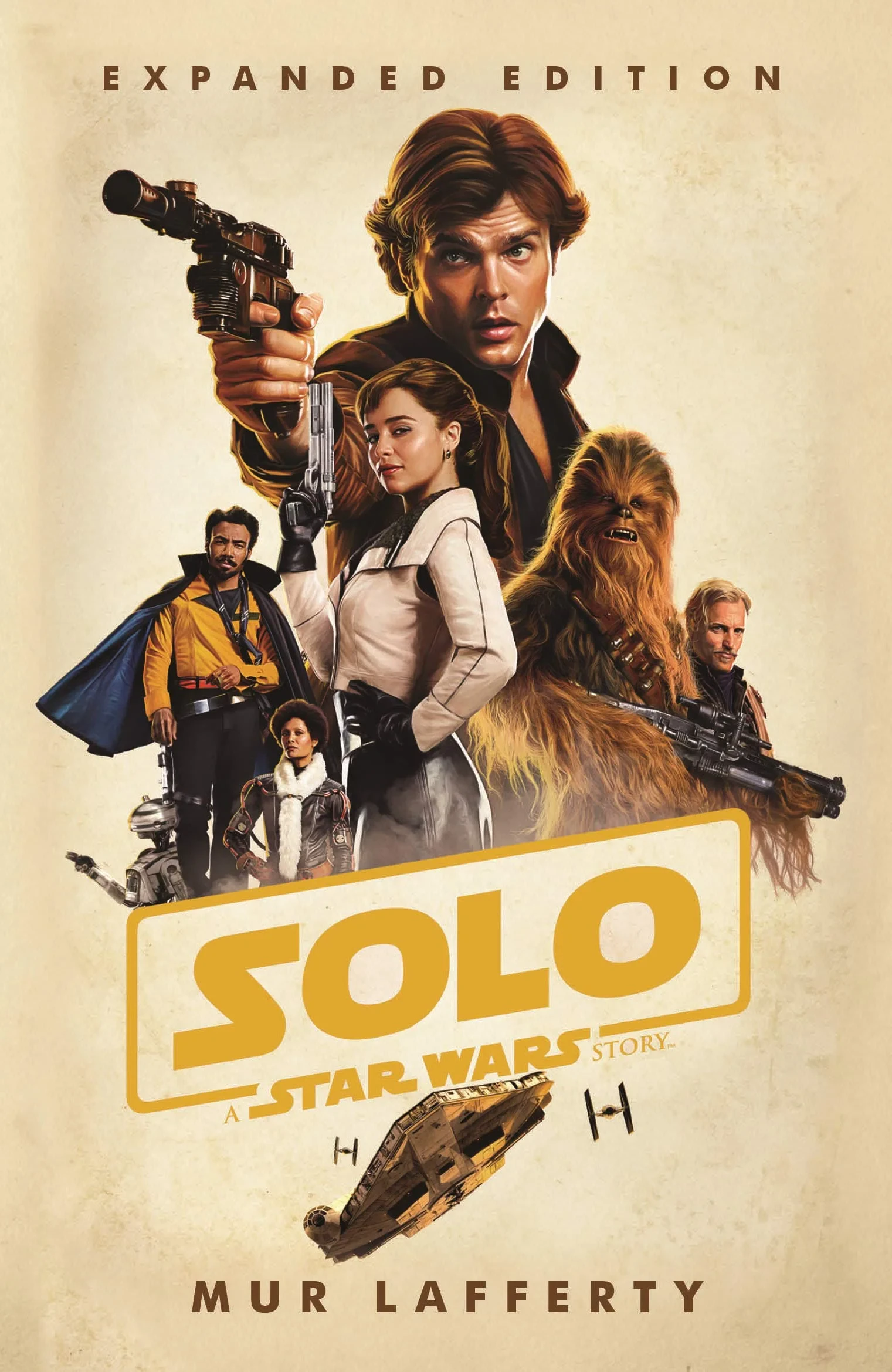Coperta cărții "Solo: A Star Wars Story: Expanded Edition " de Mur Lafferty