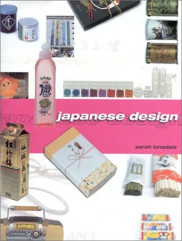 Coperta cărții "Japanese Design" de Sarah Lonsdale