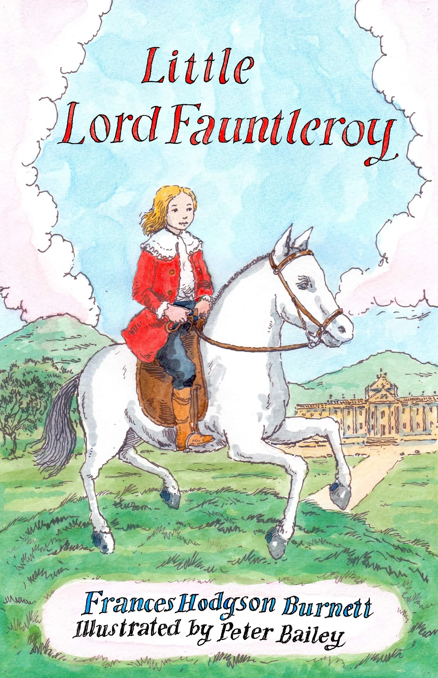 Coperta cărții "Little Lord Fauntleroy" de Hodgson Burnett, Frances