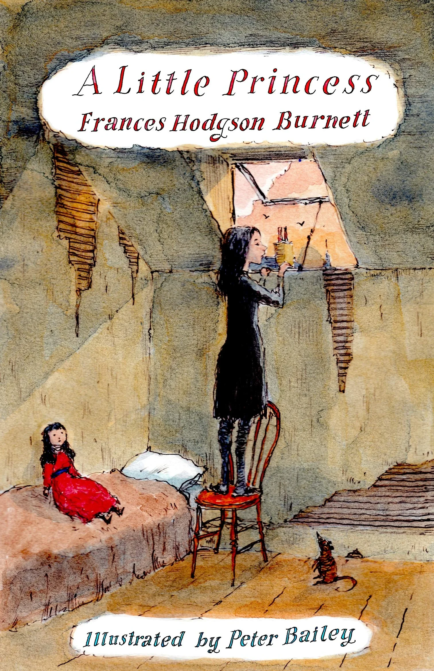 Coperta cărții "A Little Princess" de Frances Hodgson Burnett
