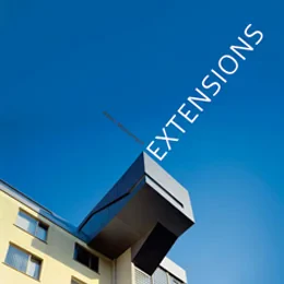 Coperta cărții "Extensions" de Adam Mornement